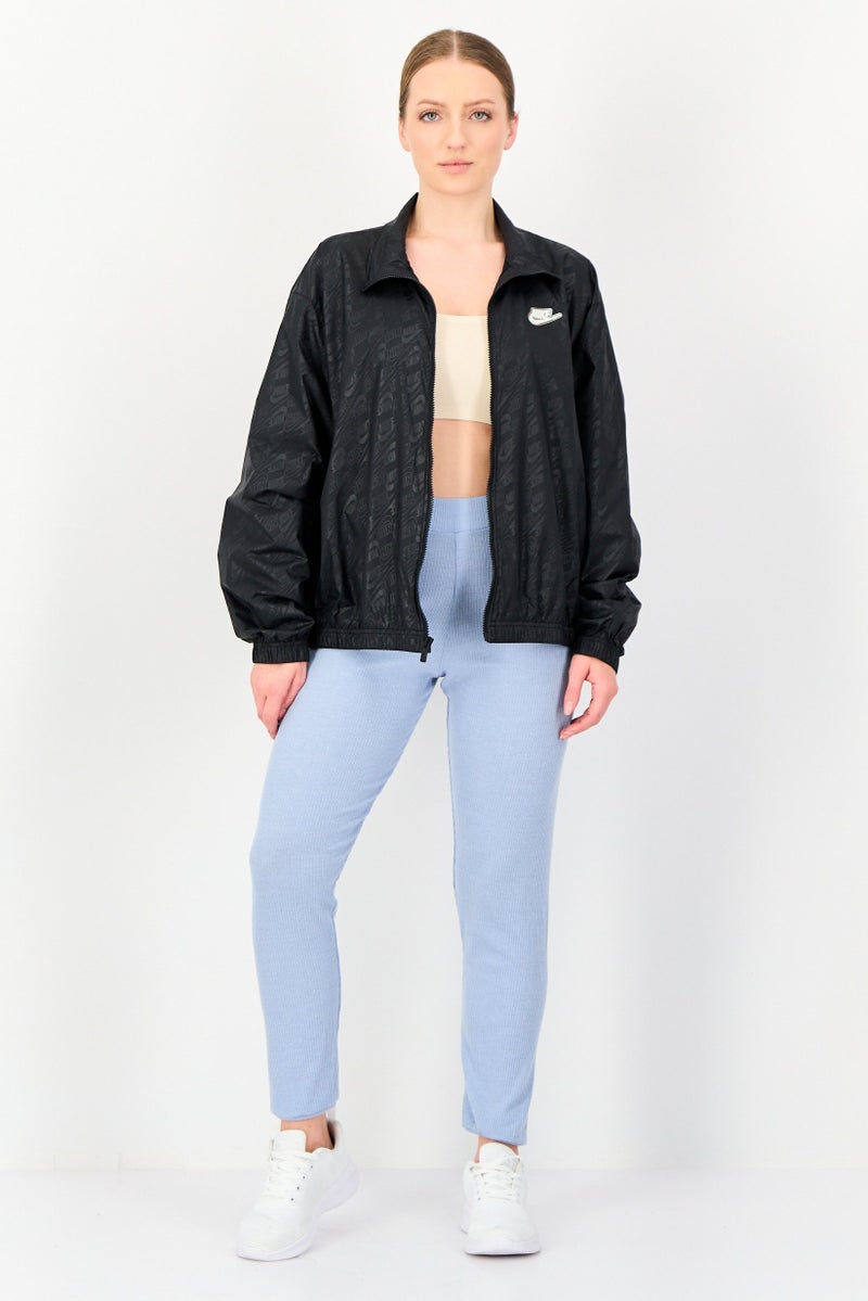 Nike Women Sportswear Fit Long Sleeve Outdoor Jacket, Black - Image 4