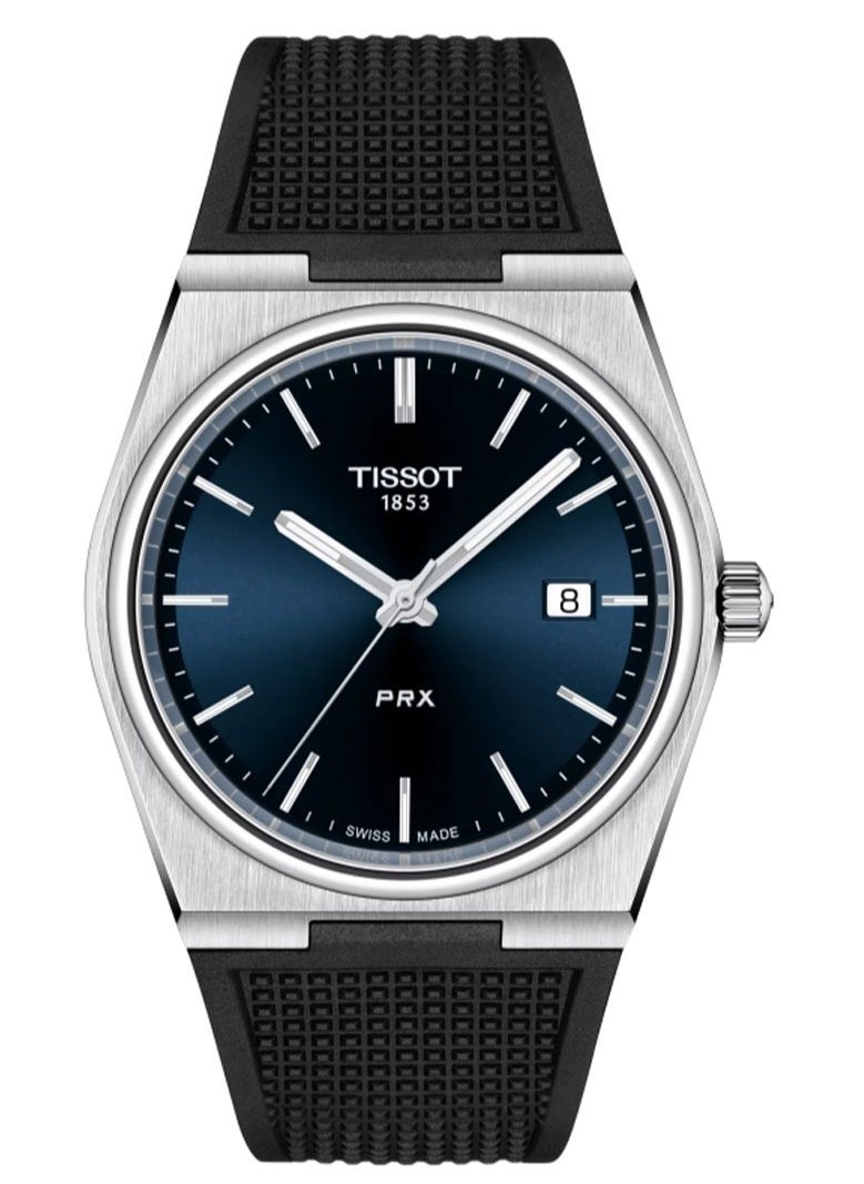 TISSOT - Tissot PRX Men's Swiss Quartz Watch 40mm-Black - Image 1