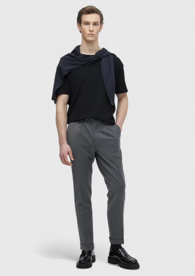 Ramsey Black Knitwear
