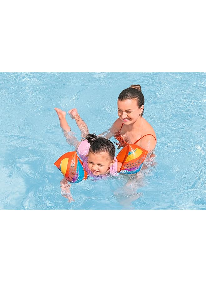 Bestway Swim Safe 25Cm X 15Cm Colorify High Qualityarmbands S/M #32273 - Image 5