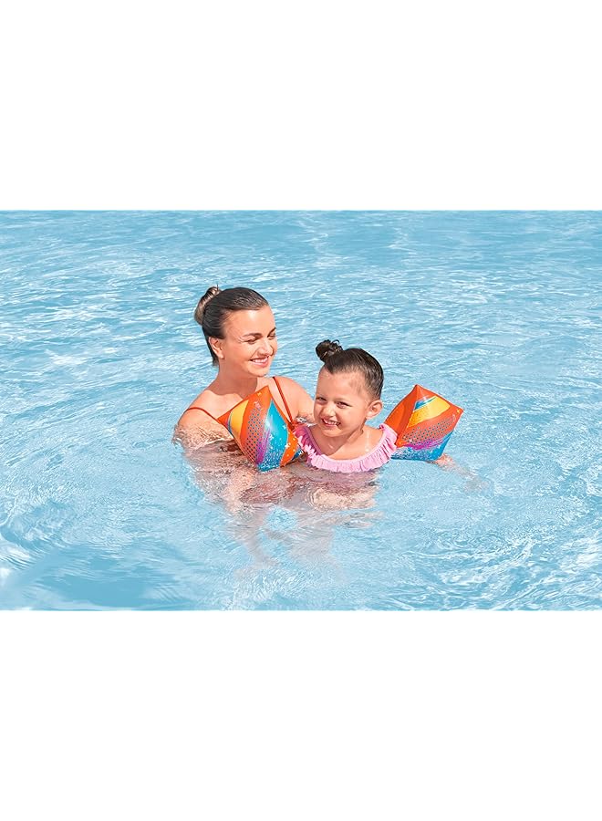 Bestway Swim Safe 25Cm X 15Cm Colorify High Qualityarmbands S/M #32273 - Image 2