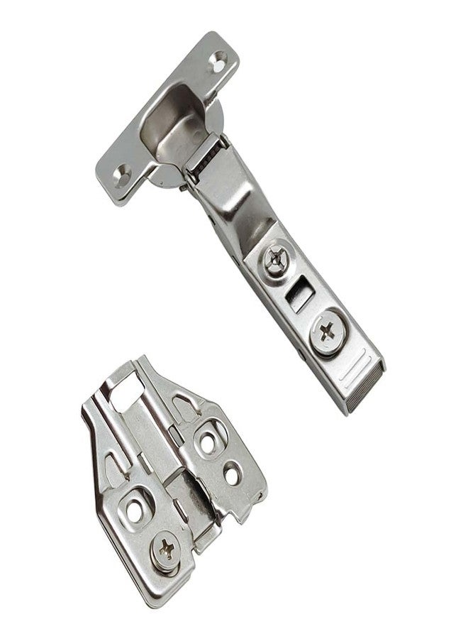 Volo 0* Full Overlay European Style Mild Steel Adjustable 3D Clip-on Soft Close Concealed Cabinet Hinges,(2 pcs, 1 Set) - Image 3
