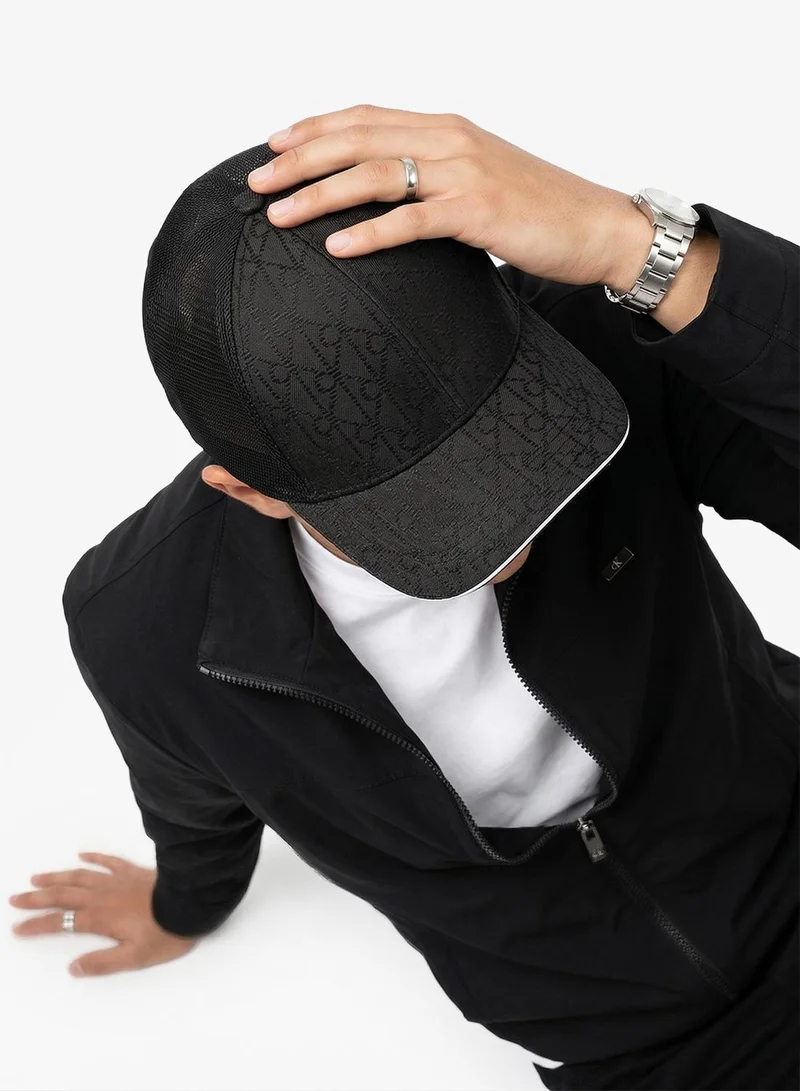 CALVIN KLEIN  Emblem Logo Cordura® Trucker Cap  | Best Price UAE