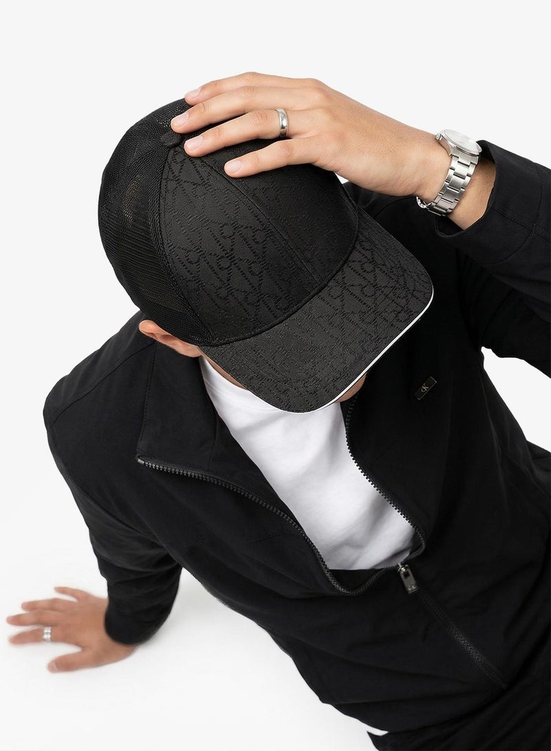 CALVIN KLEIN Emblem Logo Cordura® Trucker Cap - Image 5