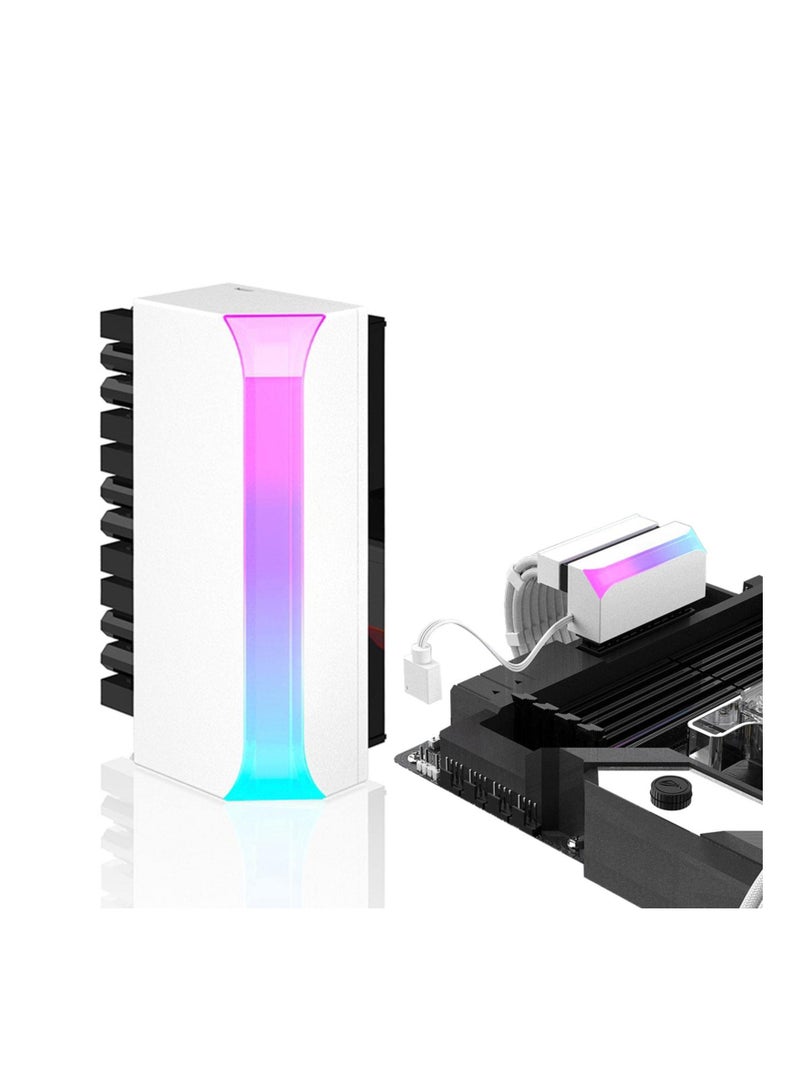 KASTWAVE 4 Pin 90 Degree Adapter, ATX 24pin Female to 24pin Male Power Plug Adapter, ATX 24pin Power Plug Adapter, Compatible with Most ATX Motherboard, and PSU, Motherboard for Desktops PC Supply - Image 3