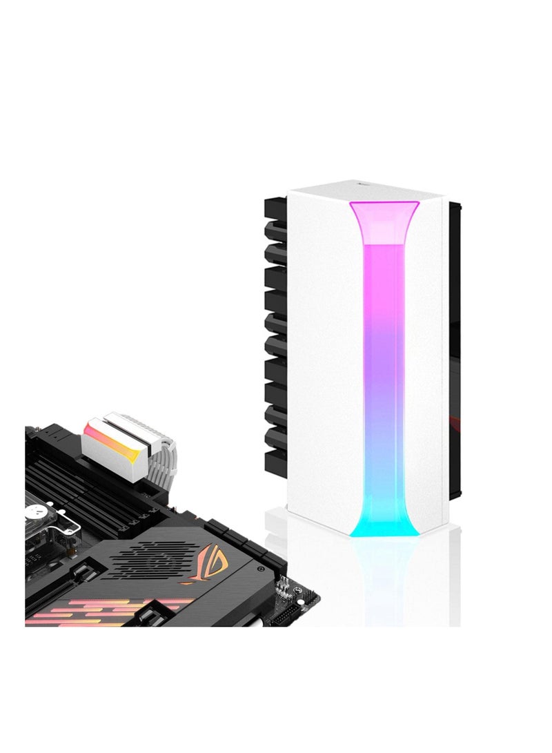 KASTWAVE 4 Pin 90 Degree Adapter, ATX 24pin Female to 24pin Male Power Plug Adapter, ATX 24pin Power Plug Adapter, Compatible with Most ATX Motherboard, and PSU, Motherboard for Desktops PC Supply - Image 2