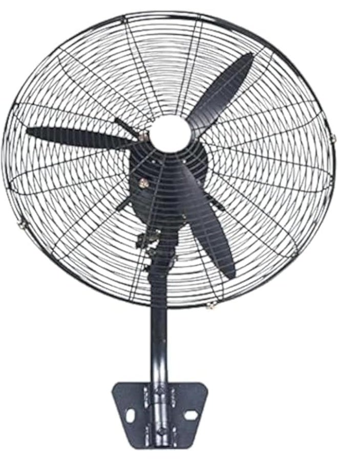 26-inch garden wall fan – wall-mounted fan for powerful airflow – black - Image 2
