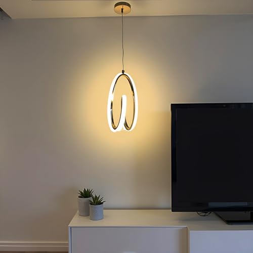 Lyse Decor Led Hanging Lights for Living Room/Bedroom Ceiling/Restaurant/Cafe, Hanging Lamps for Home Decoration, Pendant Lights for Ceiling/Dining Area/Kitchen Island - Image 3