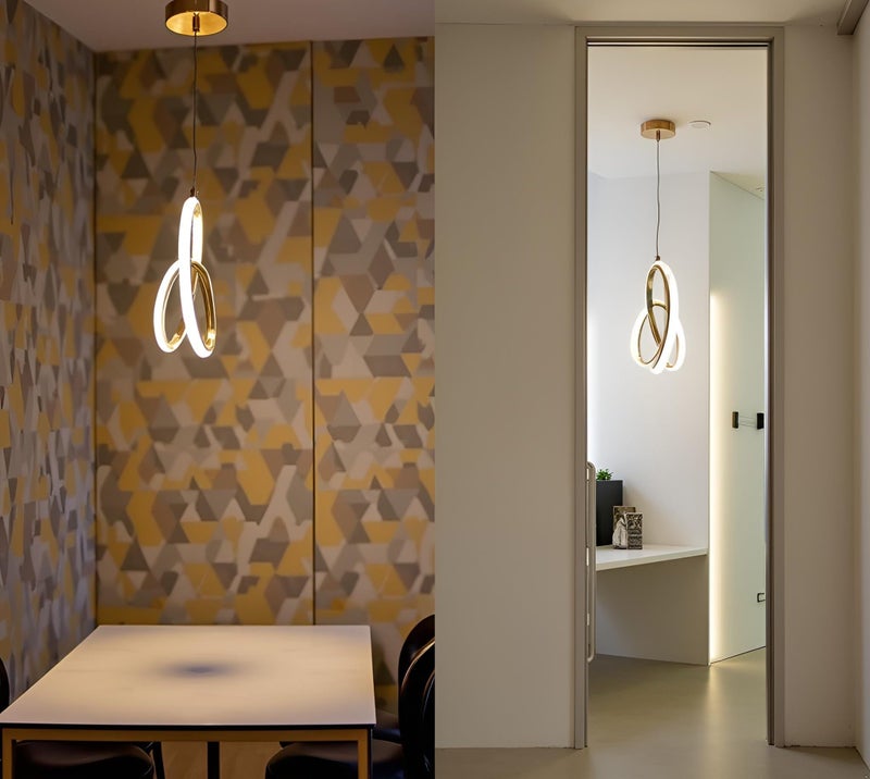 Lyse Decor Led Hanging Lights for Living Room/Bedroom Ceiling/Restaurant/Cafe, Hanging Lamps for Home Decoration, Pendant Lights for Ceiling/Dining Area/Kitchen Island - Image 4