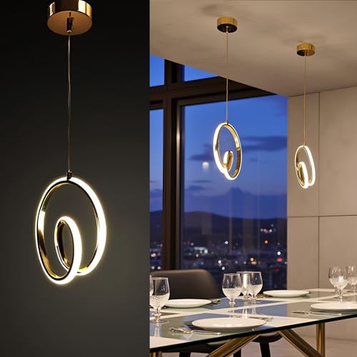 Lyse Decor Led Hanging Lights for Living Room/Bedroom Ceiling/Restaurant/Cafe, Hanging Lamps for Home Decoration, Pendant Lights for Ceiling/Dining Area/Kitchen Island - Image 1