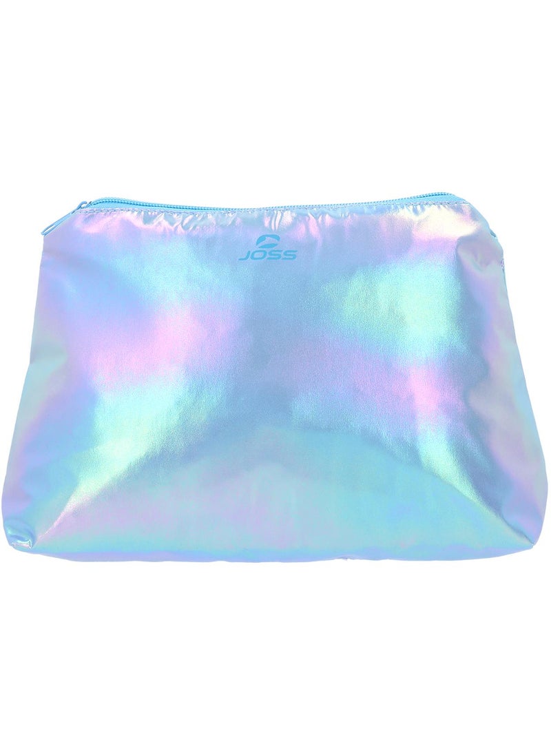 Joss Joss One-Size Wet Bag Pink/Blue – Lightweight and Compact Makeup Bag for Beach and Pool Gear with Durable Material for Long-Term Use  - Image 2