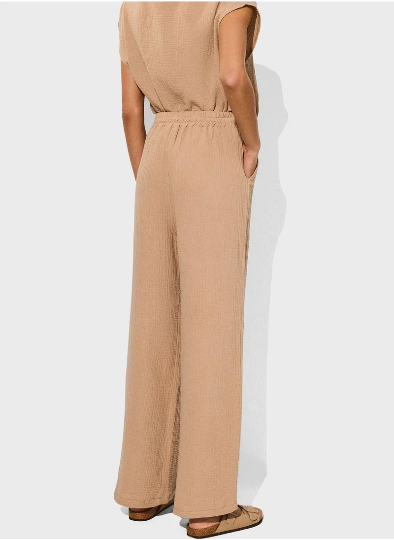 PARFOIS High Waist Pants