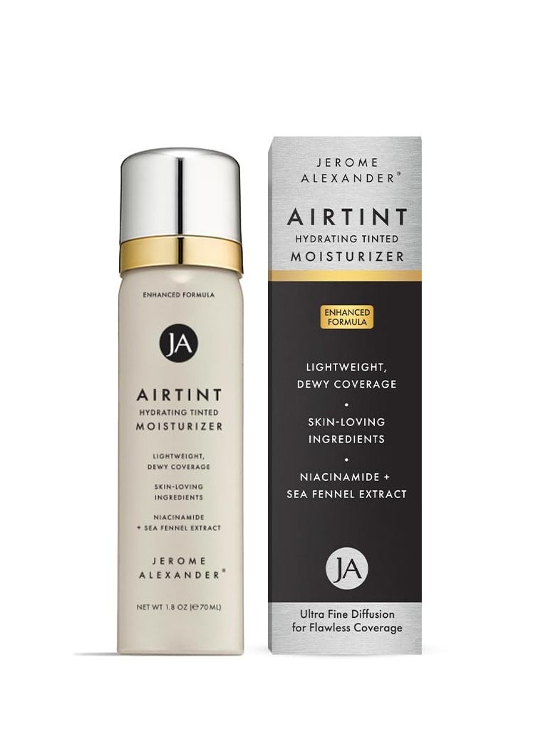 Jerome Alexander Jerome Alexander MagicMinerals AirTint Tinted Moisturizer AirBrush Spray Light Shade | Tinted Moisturizer Spray with Anti-Aging Ingredients | Light  - Image 1