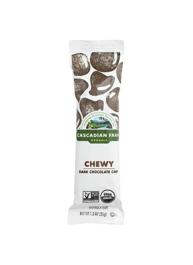 CASCADIAN FARM Cascadian Farm, Organic Chewy Granola Bars, Dark Chocolate Chip, 6 Bars, 1.2 oz (35 g) Each  - Image 3