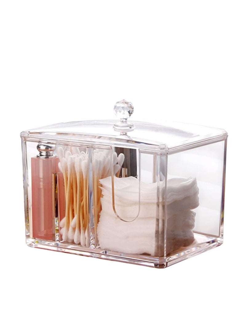 SYOSI Makeup Organizer Acrylic Cosmetics Display Holder for Makeup Brush, Eyeliner, Mascara, Lipsticks - Image 1