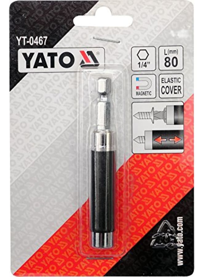Yato YT-0467 "magnetic screwdriver 1/4" Teeth Holder 80 mm - Image 1