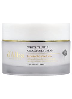 dAlba d'Alba, White Truffle Oil Capsule Cream, 1.94 oz (55 g)  - Image 1