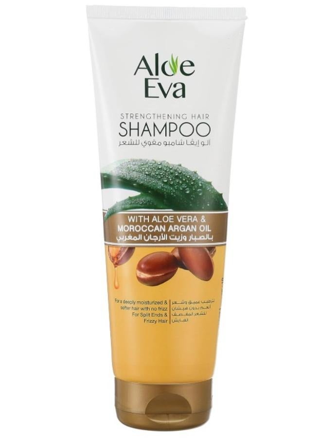 Aloe Eva Strengthening Hair Shampoo With Aloe Vera & Moroccan Argan Oil 230ml 