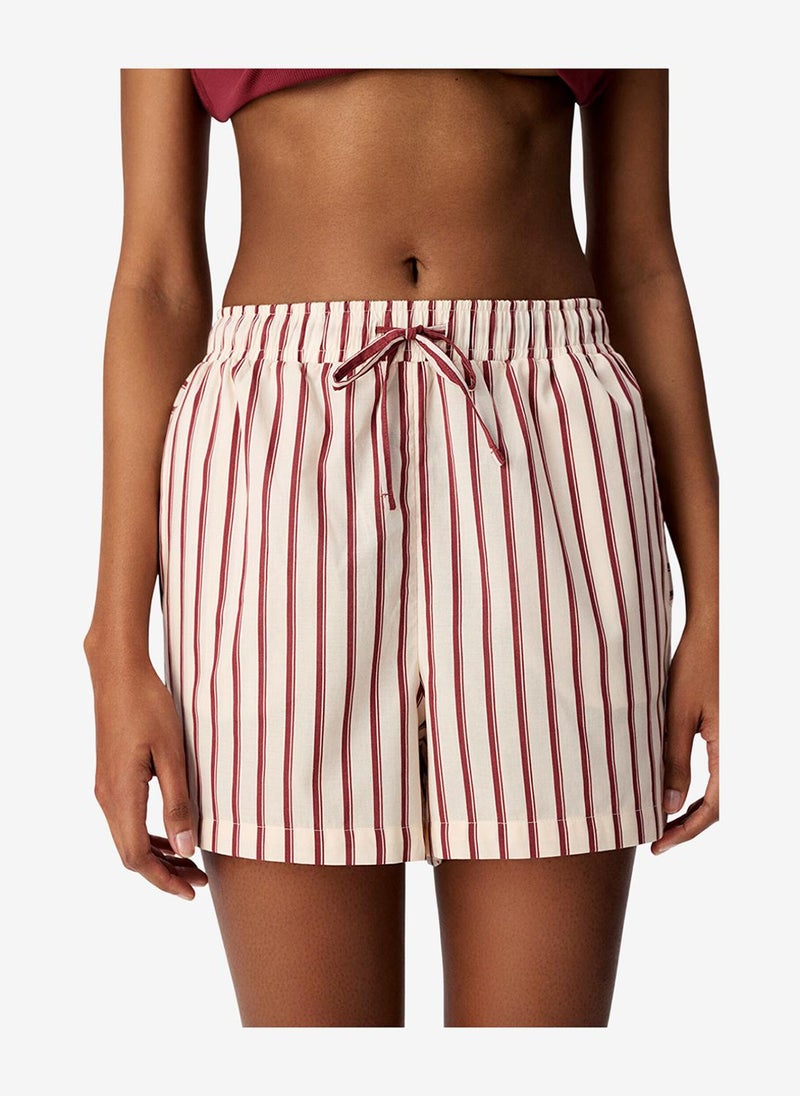 Penti Women's Bordeux Soft Cotton Pyjama Short - Image 1