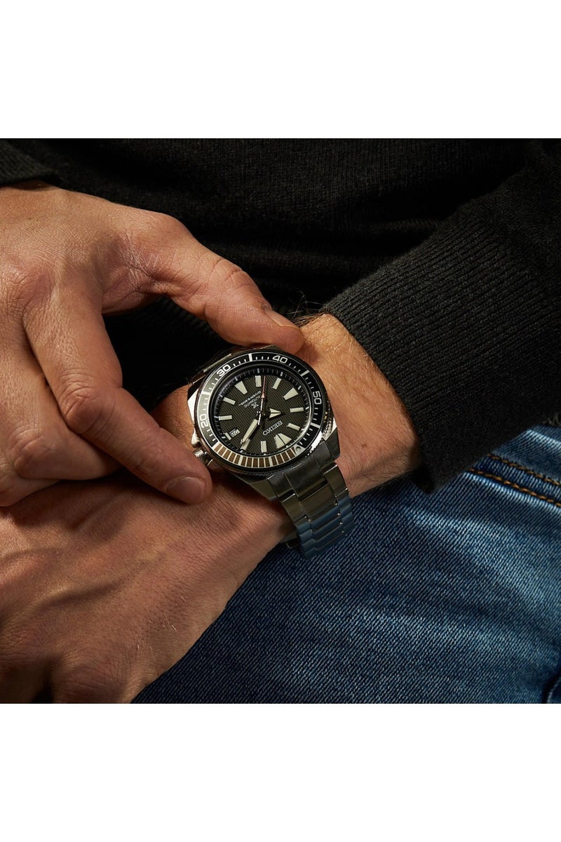 سيكو Seiko Samurai Prospex Automatic Dive Watch SRPF03K1 - Image 3