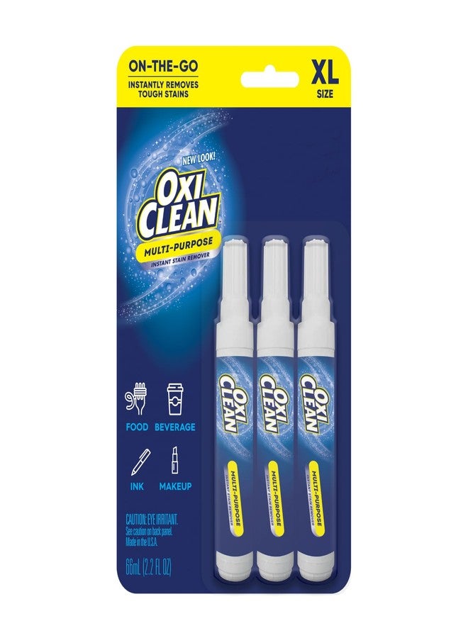 OxiClean Stain Remover Pen for Clothes and Fabric - Instant Stain Removal - Pack of 3 (Packaging May Vary) - Image 1
