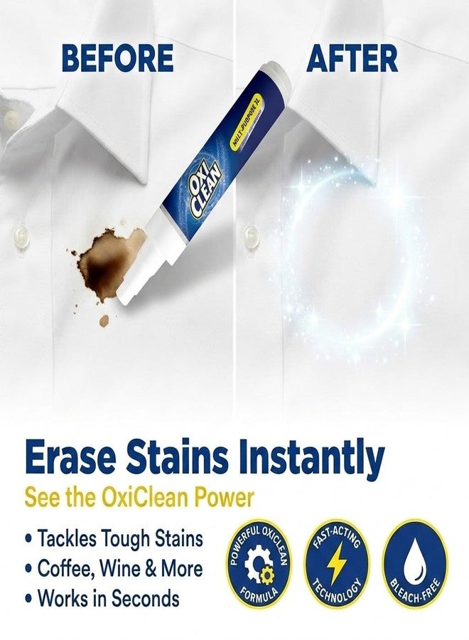 OxiClean Stain Remover Pen for Clothes and Fabric - Instant Stain Removal - Pack of 3 (Packaging May Vary) - Image 3