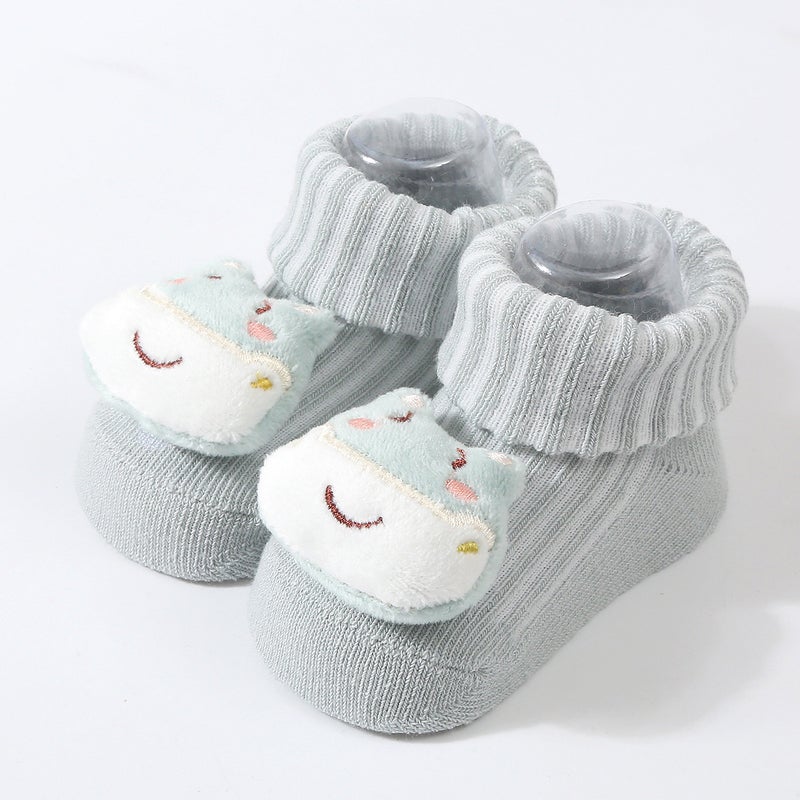 Generic 2024 Spring Kids Knit Socks Cute Breathable Toddler Steps 11#