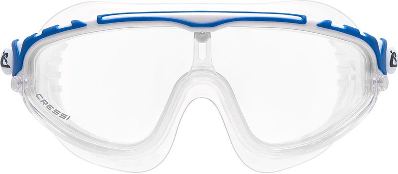 Cressi Skylight Swim Goggles AntiFog ScratchResistant Goggles UV Mirrored Lenses For Swim Gear ClearWhite - Image 2