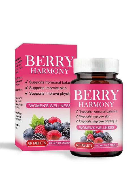 BERRY HARMONY -المرأة العافية التوازن الهرمونات الأنثوية 60 حبة