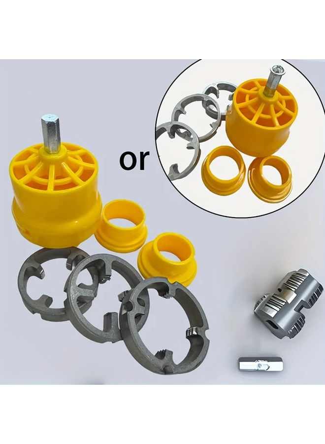 PVC Pipe Threader Kit Outer And Inner Hole Threader Set 1 2 3 4 1 Inch - Image 1