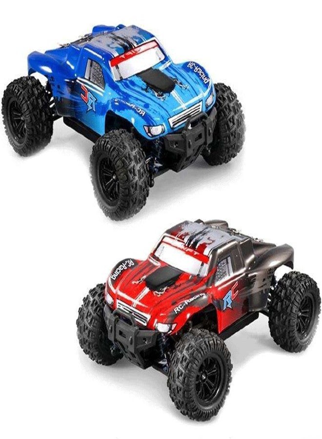 Zinnia Remote Control Car Toys for Kids, Long Range 2.4GHz High Speed 1:18 Scales Off Road Mad Racing Car, Remote Control Stunt Car for Adult Kids (Monster Truck) - Image 1