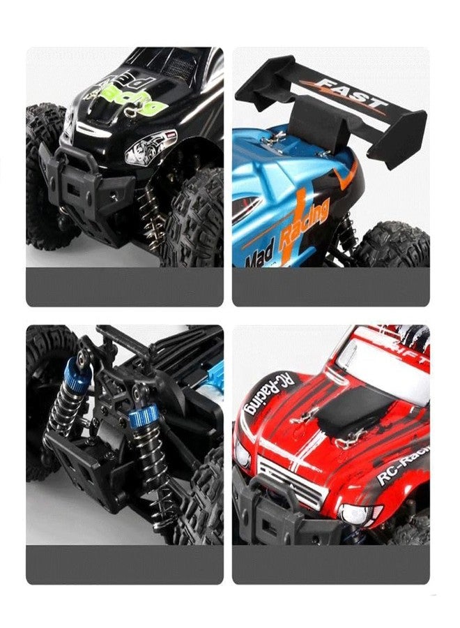 Zinnia Remote Control Car Toys for Kids, Long Range 2.4GHz High Speed 1:18 Scales Off Road Mad Racing Car, Remote Control Stunt Car for Adult Kids (Monster Truck) - Image 4