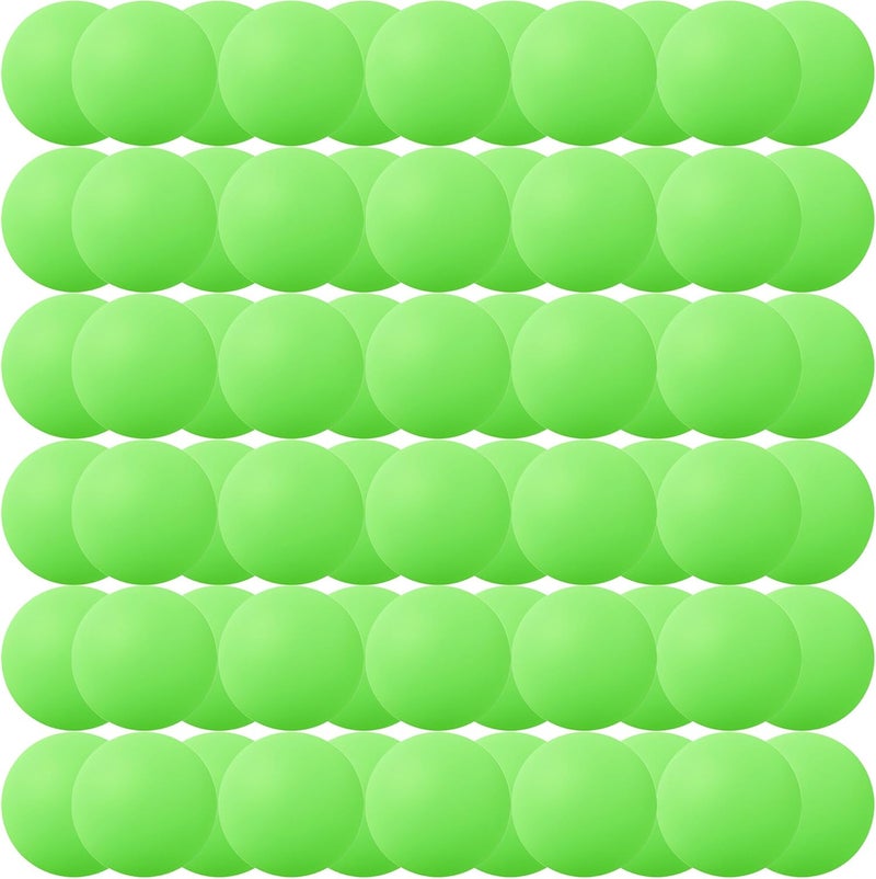 Jedulin 40MM Ping Pong Balls, 50 or 80 Pack Assorted Colored Plastic Balls for Beer Pong, Arts and Craft - Image 1