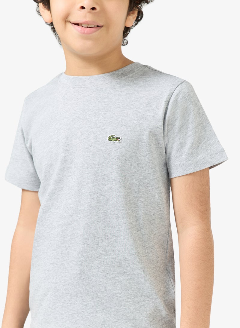 LACOSTE Kids Logo Crew Neck T-Shirt - Image 3
