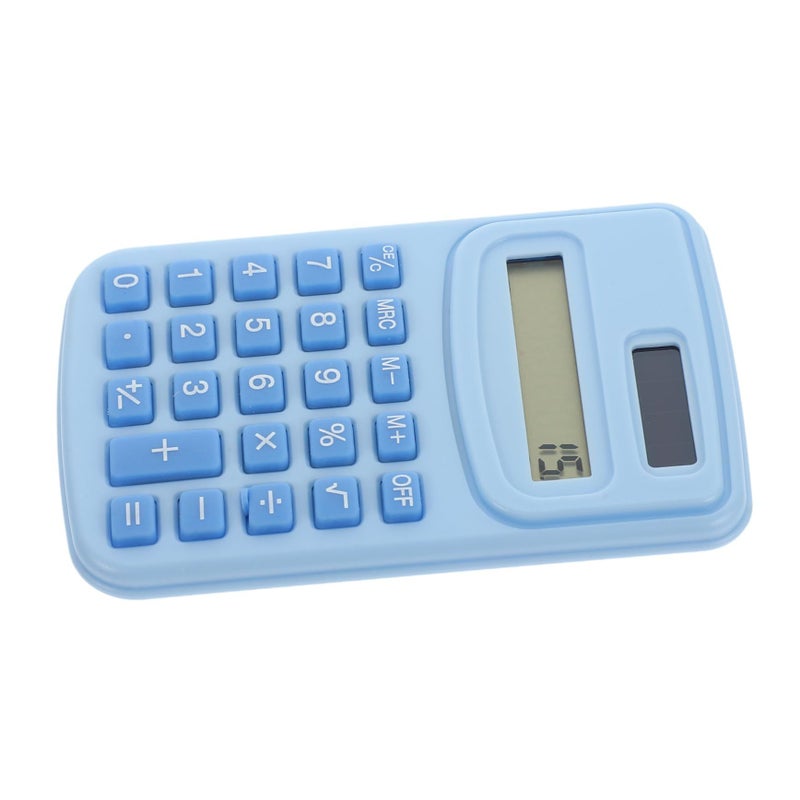 Portable Pocket Calculator Cute Desk Design For Women Office Pink - Image 2