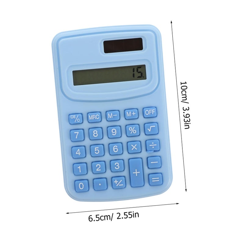 Portable Pocket Calculator Cute Desk Design For Women Office Pink - Image 3