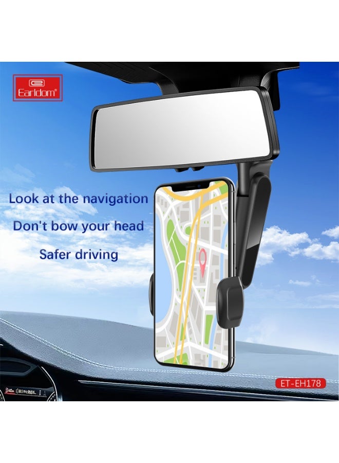 Earldom Holder EH178 Universal 360° Rearview Mirror Phone Holder - Image 3
