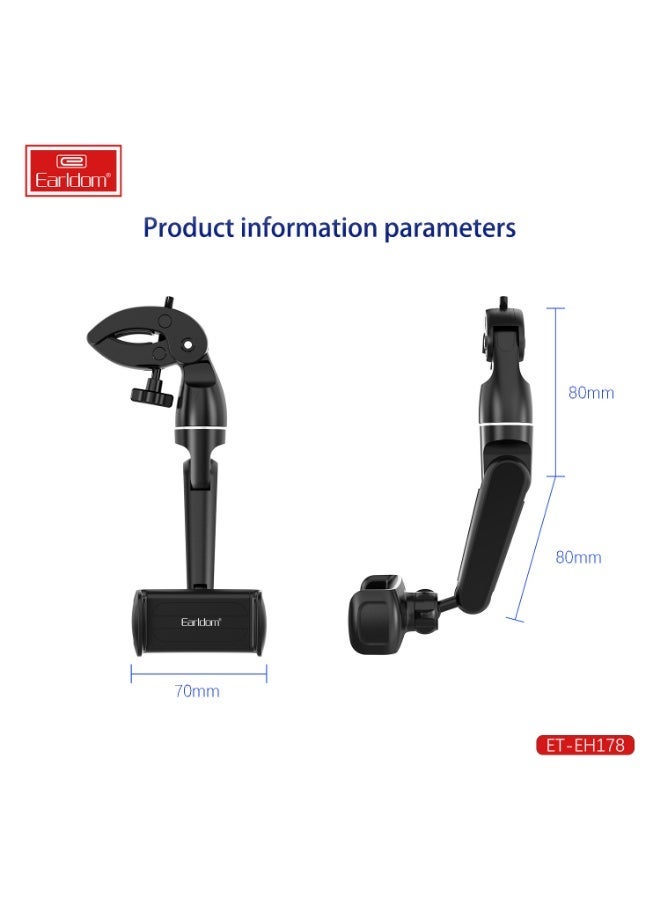 Earldom Holder EH178 Universal 360° Rearview Mirror Phone Holder - Image 5
