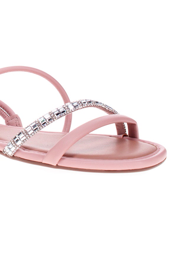 MOLECA Double Strap Flat Sandals with Buckle Details - Image 4