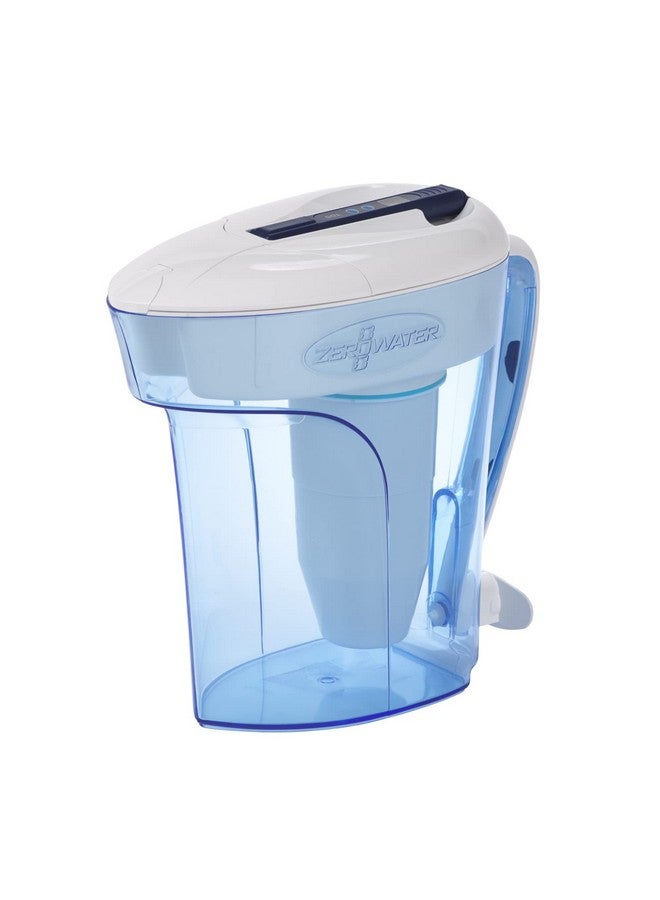 ZeroWater ZeroWater 12-Cup Ready-Pour 5-Stage Water Filter Pitcher 0 TDS for Improved Tap Water Taste - IAPMO Certified to Reduce Lead, Chromium, and PFOA/PFOS  - Image 1