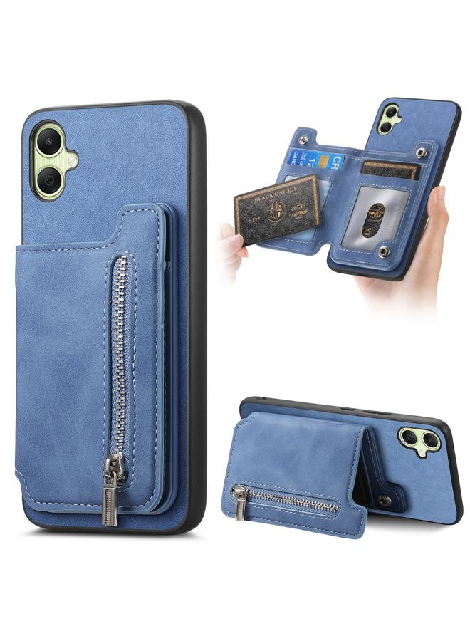 S-TOP Case For Samsung Galaxy XCover 7 Retro MagSafe Zipper Wallet Card Bag Back Phone Case - Image 1