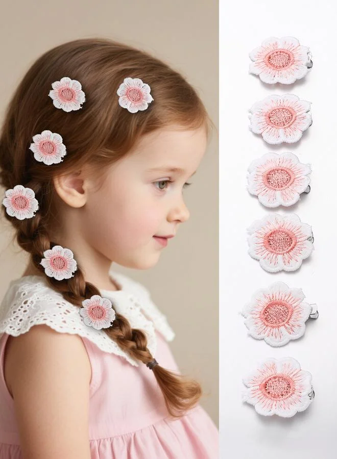 Take Two Take Two Set of 6 - Flower Shape Hair Clips