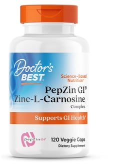 Zinc-L-Carnosine Complex With Pepzin GI - 120 Veggie Capsules