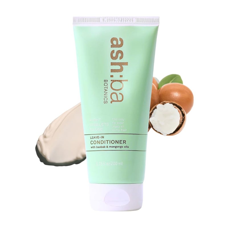 Ashba Botanics Leavein Conditioner Frizzy Hair Fixer For Dry  Dehydrated Hair  Moisturizes Protects Shiny Hair  With Rosemary Extracts  Hair Cream For Curls  For Men  Women  8 Fl Oz