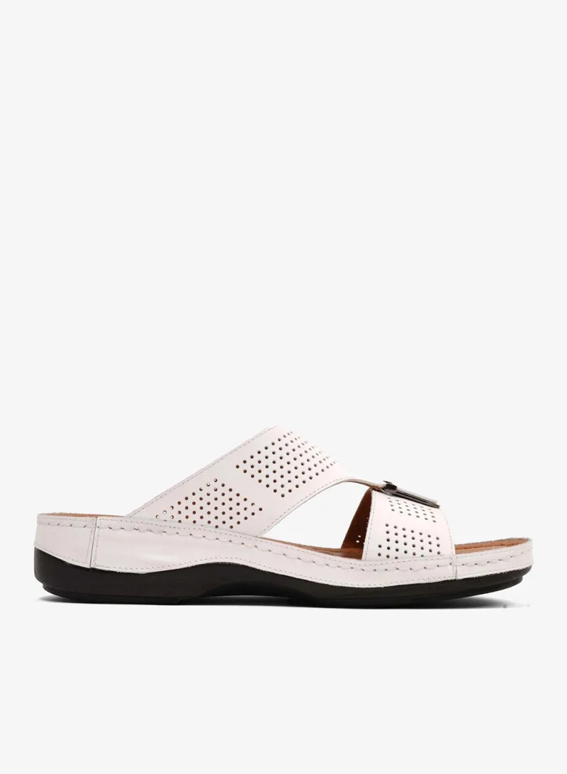 Comfort Plus COMFORT PLUS MENS SANDALS  -  CP 7708 WHITE