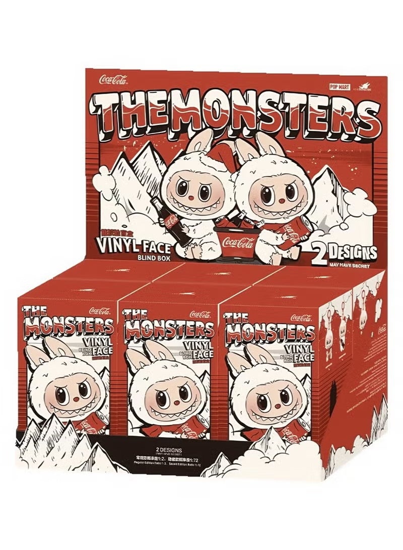 لابوبو 6 عبوات لابو ذا مونيسترز كوكا كولا سيريز-فينيل للوجه للوجه (مجموعة كاملة) - Image 1
