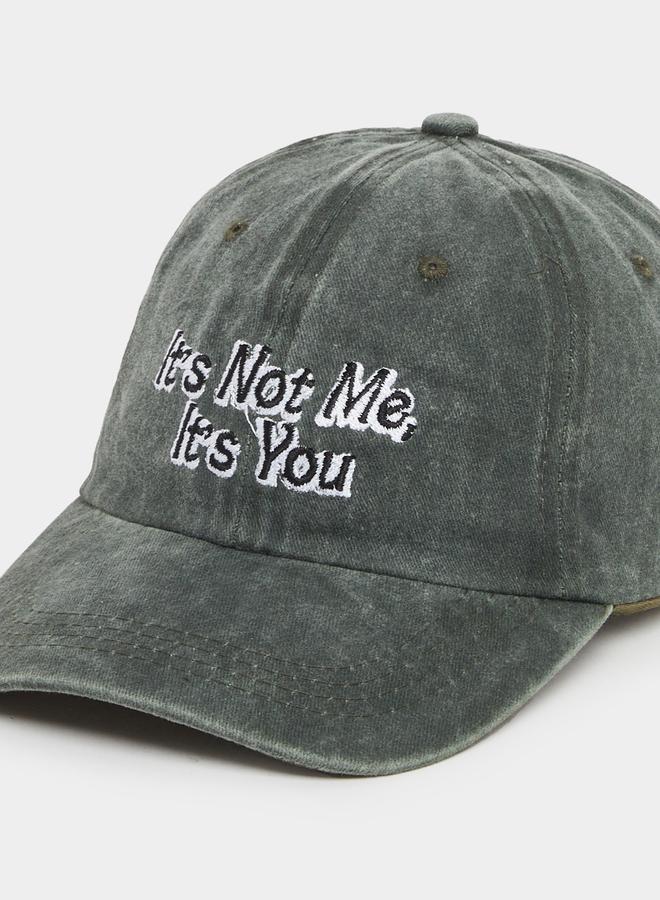 Styli Embroidered Slogan Baseball Cap - Image 2