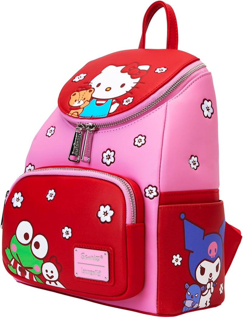 Loungefly Sanrio Hello Kitty  Friends Color Block Mini Backpack - Image 2
