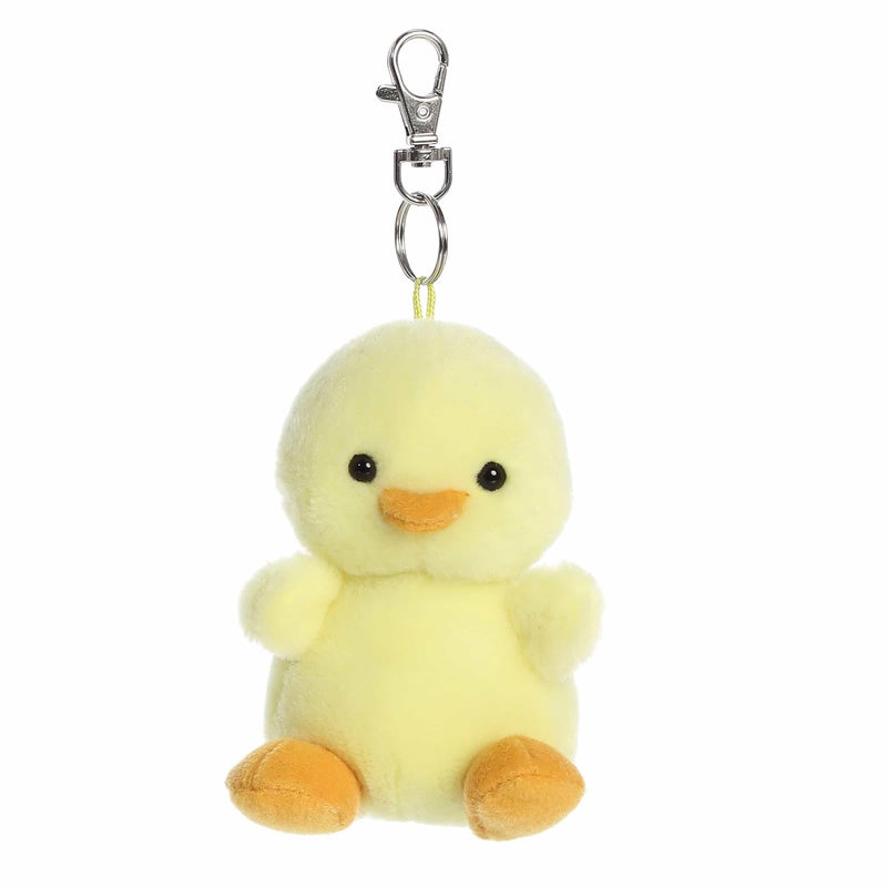Aurora Adorable Palm Pals Betsy Chick Clip-On- Fun Collectible Plush For Kids and Adult Collectors - Perfect For Backpacks and Birthday Gifts - Yellow 4 Inches - Image 1