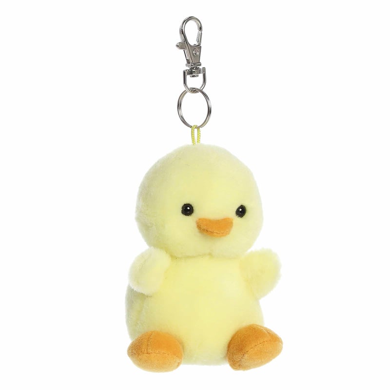 Aurora Adorable Palm Pals Betsy Chick Clip-On- Fun Collectible Plush For Kids and Adult Collectors - Perfect For Backpacks and Birthday Gifts - Yellow 4 Inches - Image 2